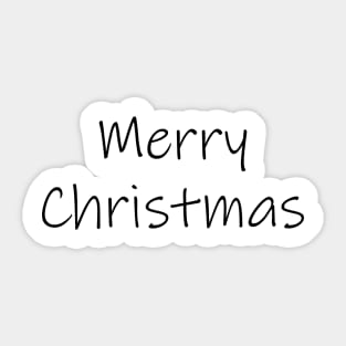 Merry Christmas Sticker